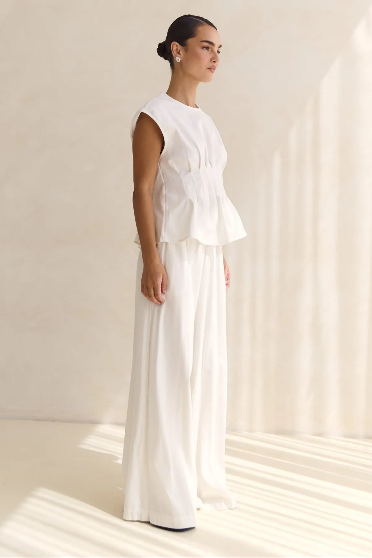 Seraphina Top (White) sold by Runway Scout product image thumbnail 5