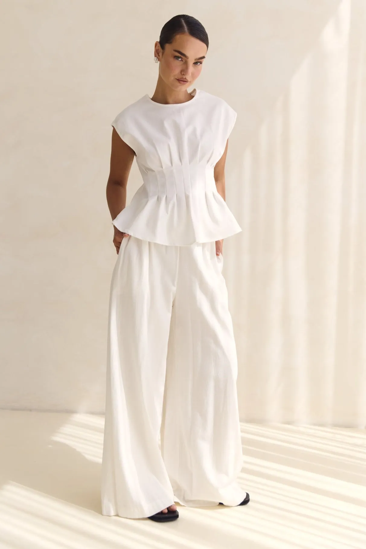 Seraphina Top (White) sold by Runway Scout product image thumbnail 4