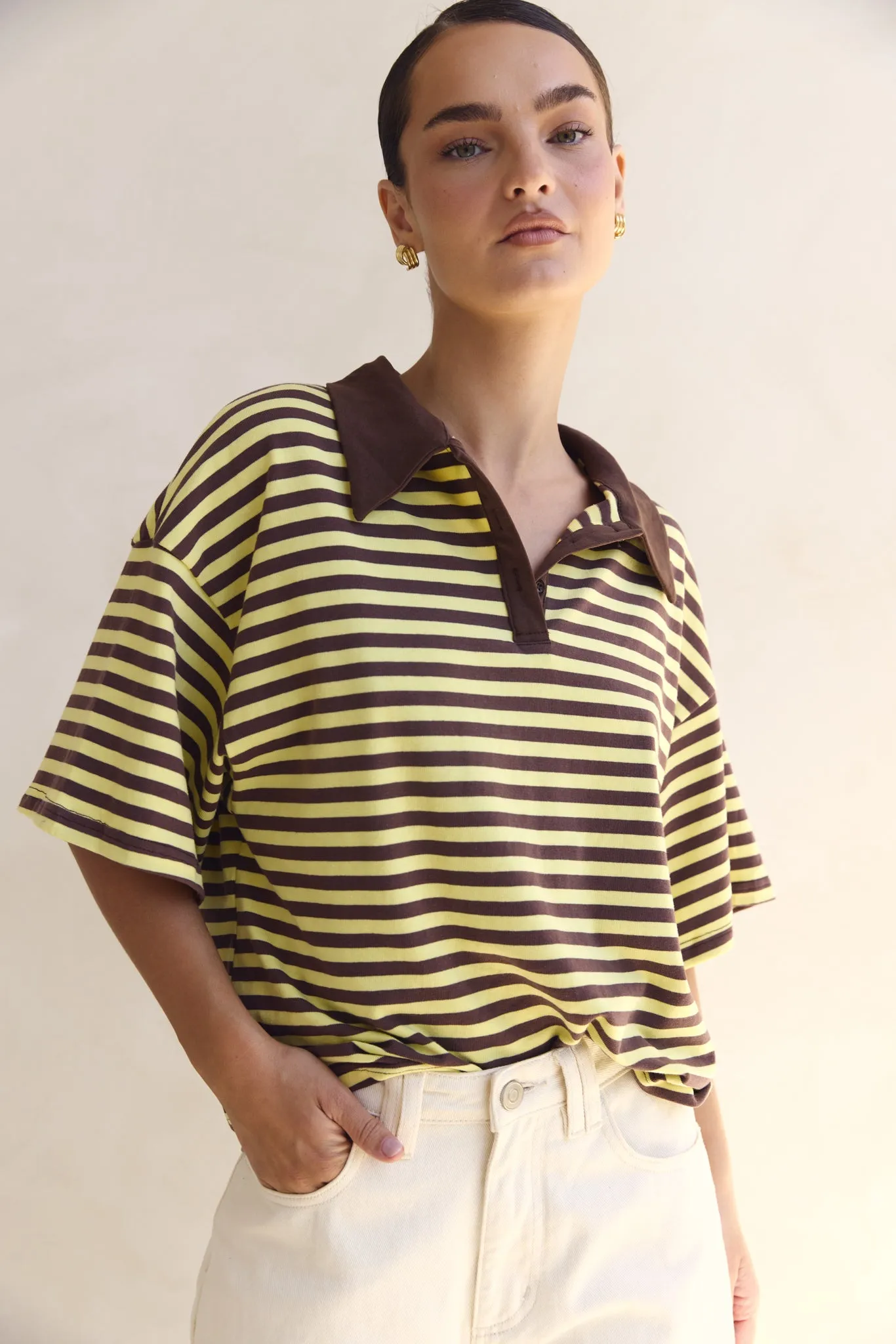 Sawyer Top (Yellow) sold by Runway Scout product image thumbnail 4