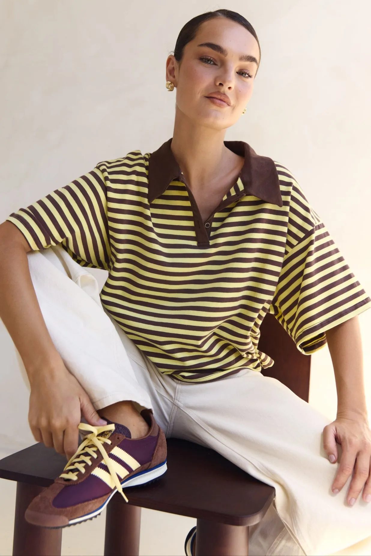 Sawyer Top (Yellow) sold by Runway Scout