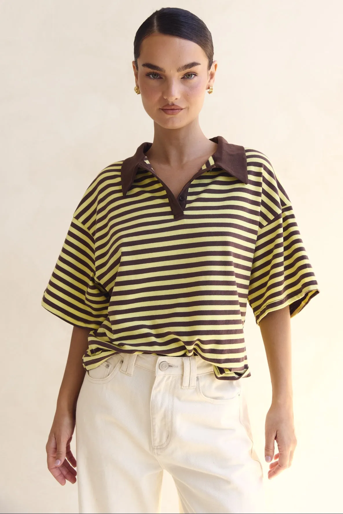 Sawyer Top (Yellow) sold by Runway Scout product image thumbnail 3
