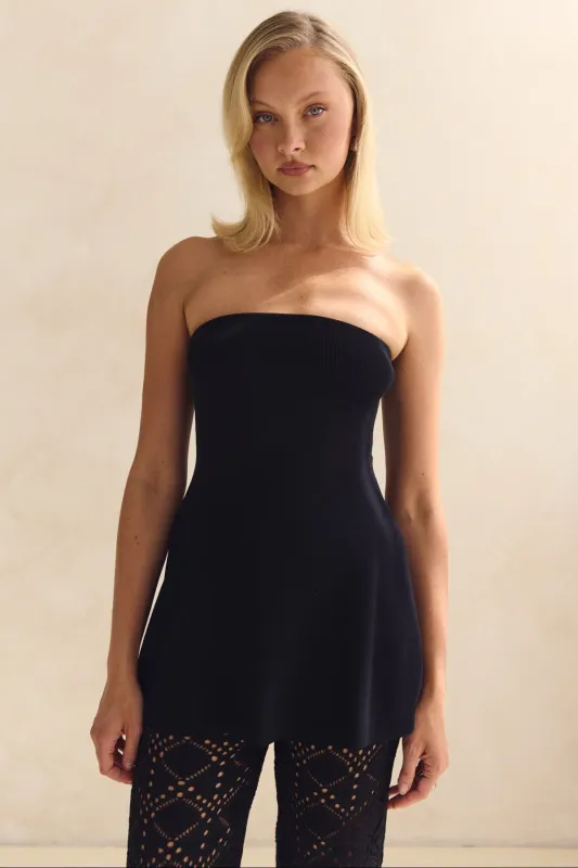 Emina Knit Top (Black) sold by Runway Scout