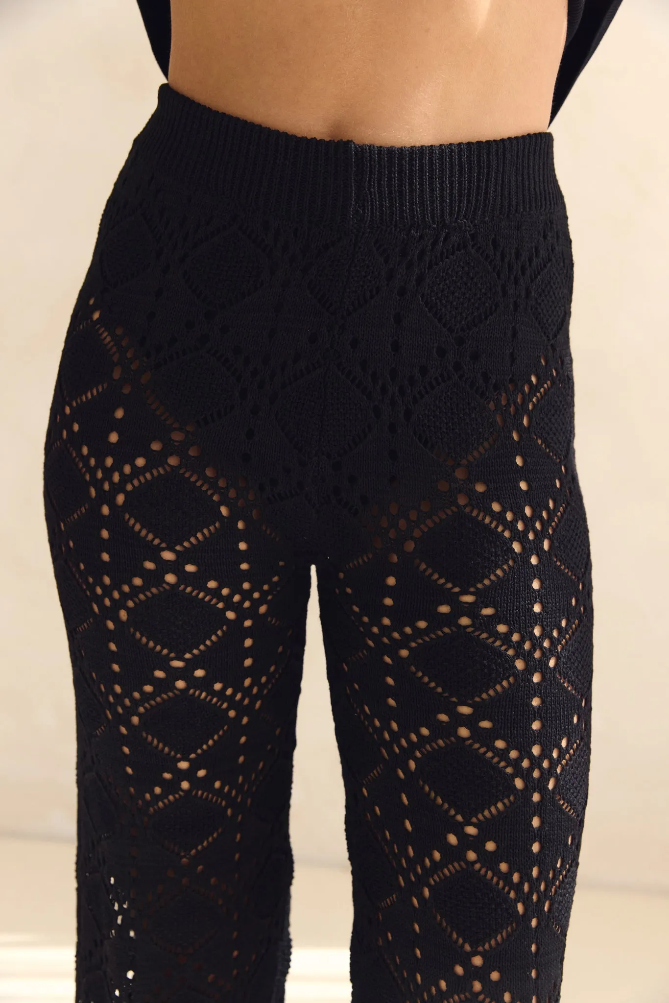 Emina Lace Pant (Black) sold by Runway Scout product image thumbnail 5
