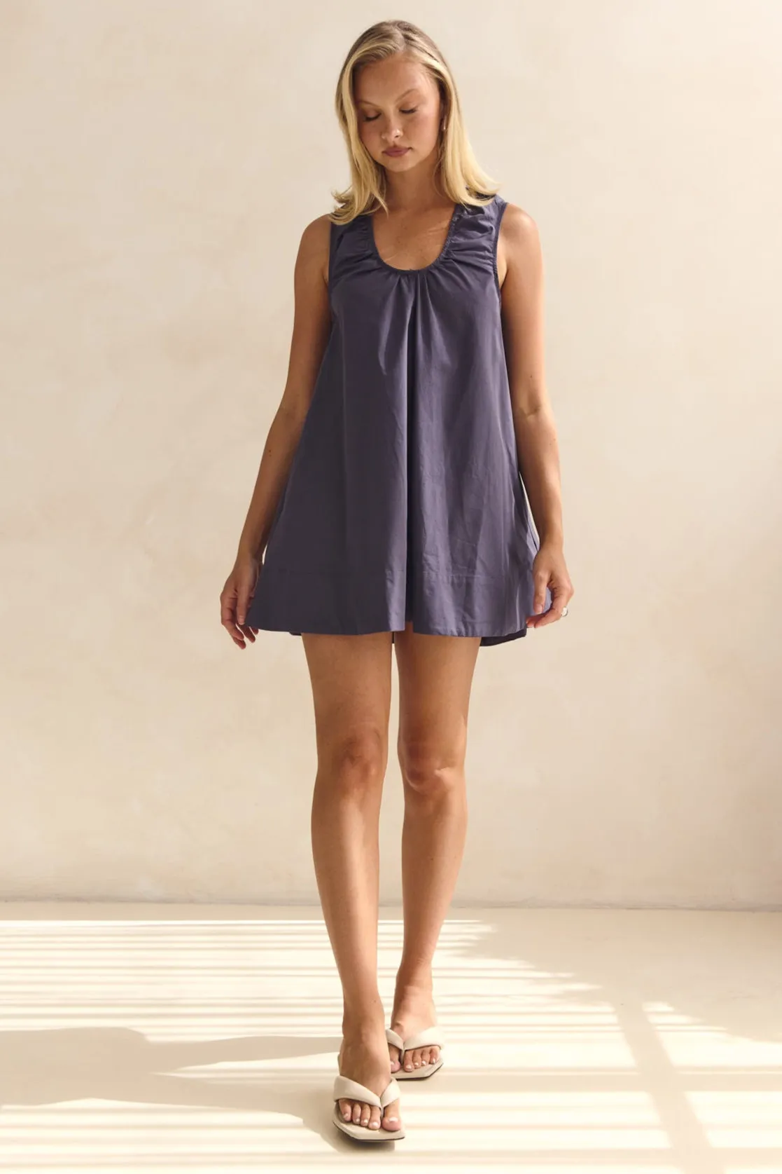 Raelle Mini Dress (Grey) sold by Runway Scout product image thumbnail 3