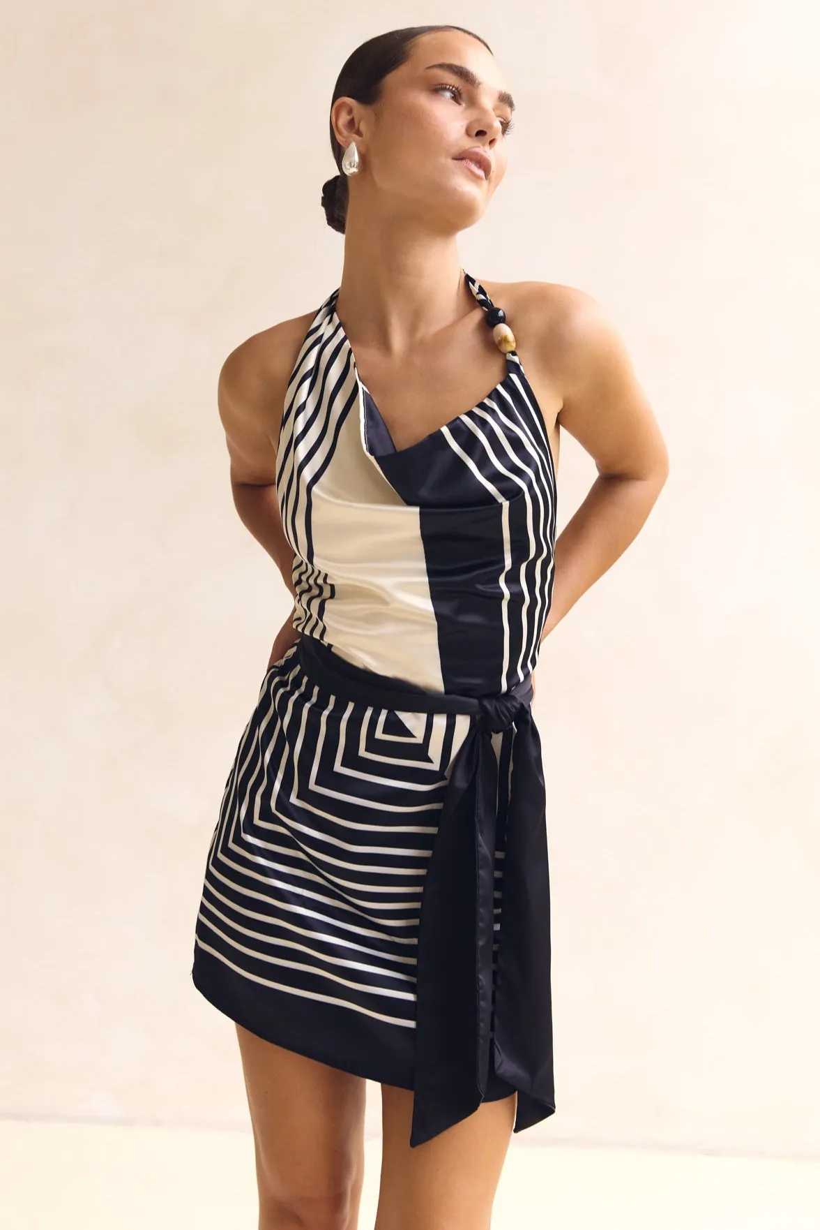 Novi Mini Dress (Black) sold by Runway Scout product image thumbnail 2