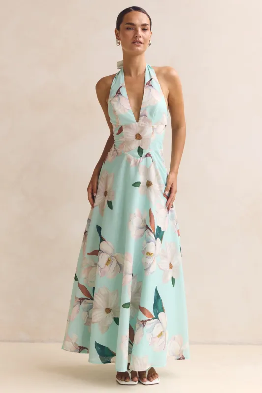 Speranza Maxi Dress (Mint) sold by Runway Scout