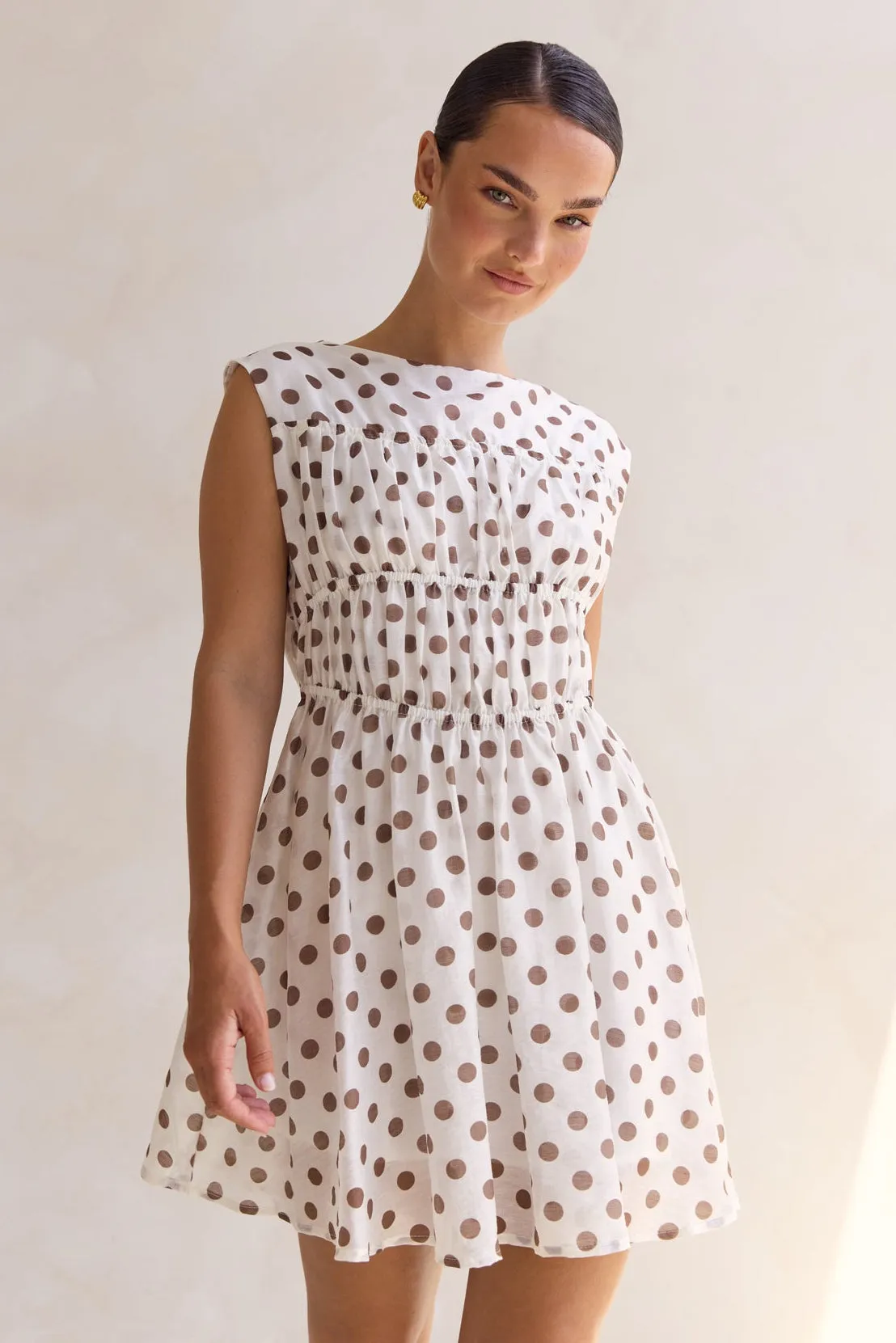 Zara Mini Dress (White) sold by Runway Scout product image thumbnail 2