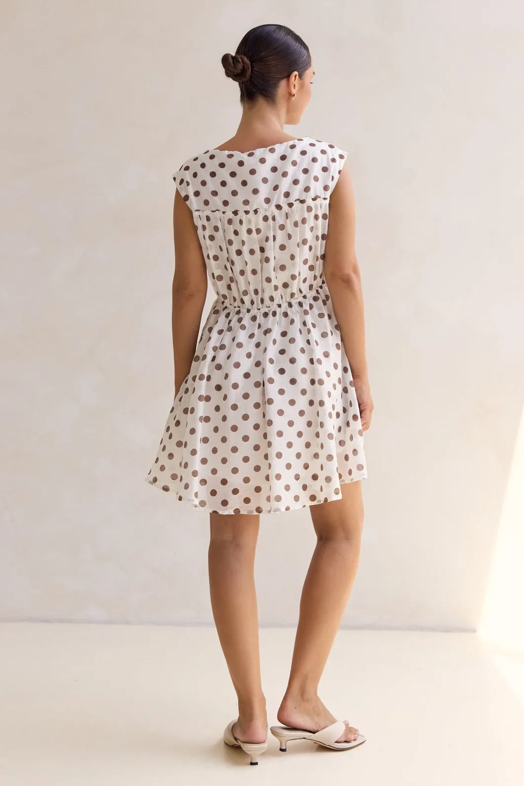 Zara Mini Dress (White) sold by Runway Scout product image thumbnail 5