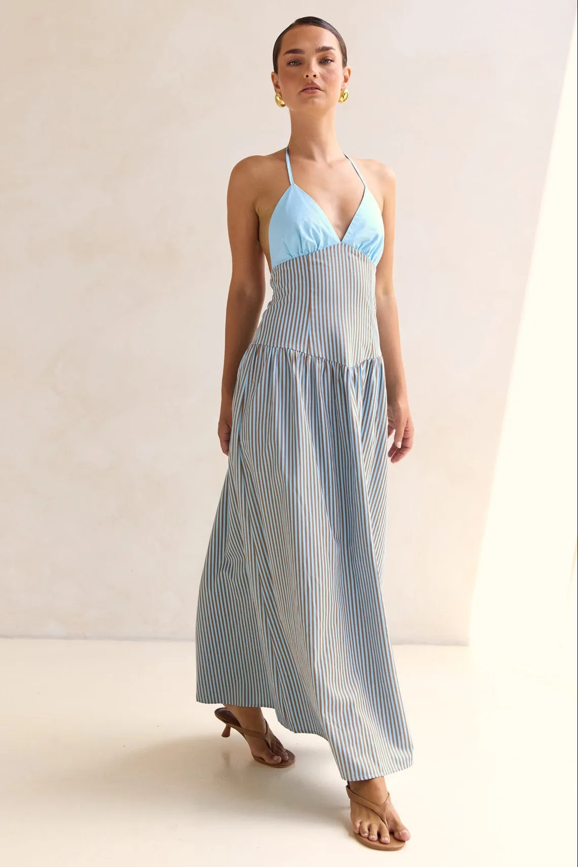 Jette Maxi Dress (Blue) sold by Runway Scout product image thumbnail 4