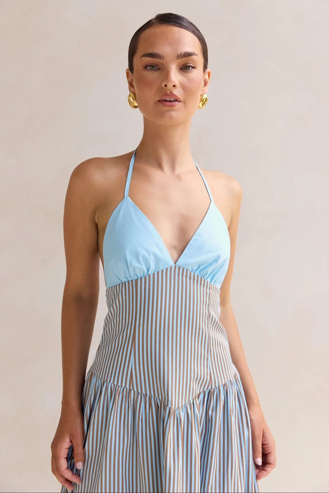 Jette Maxi Dress (Blue) sold by Runway Scout product image thumbnail 5