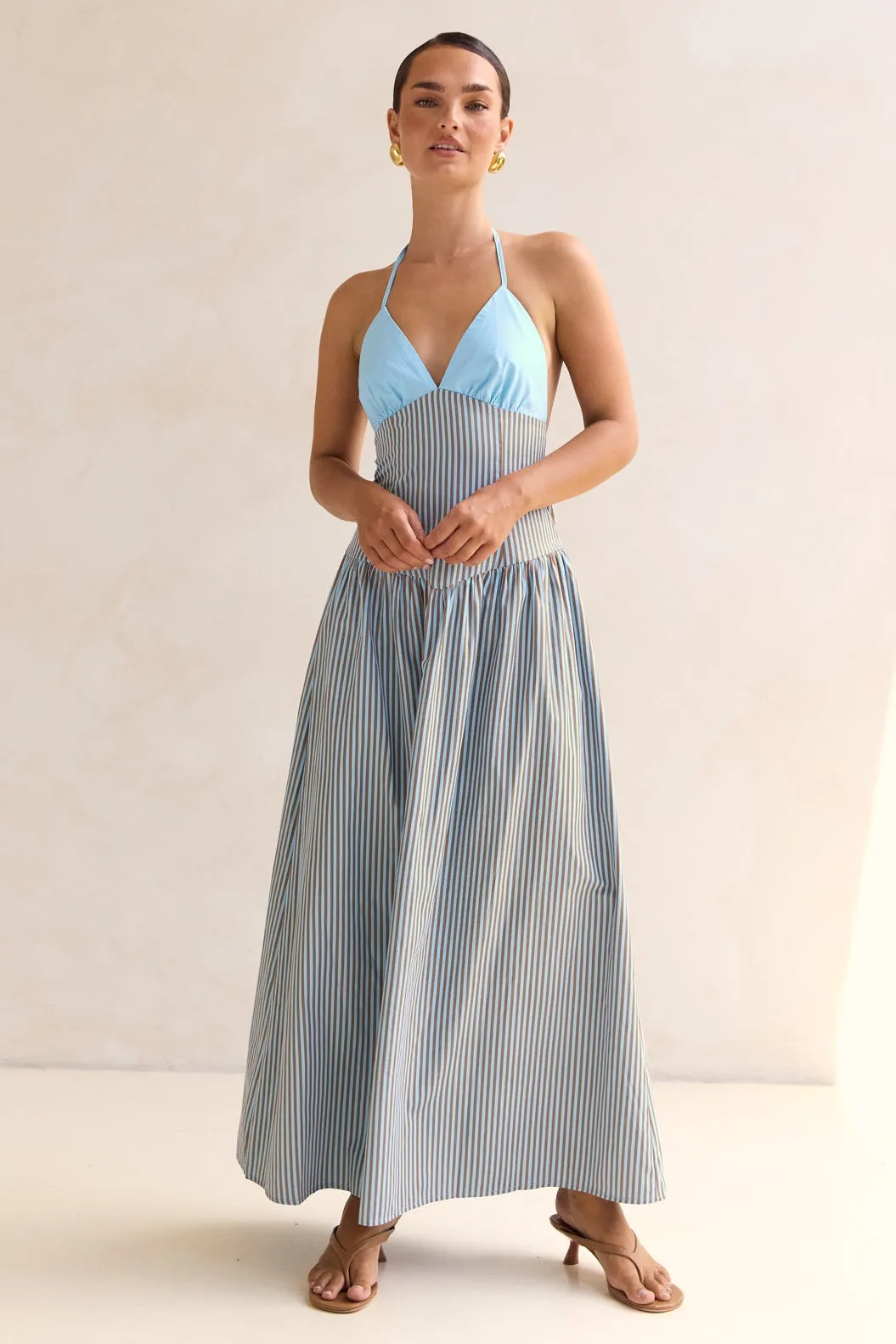 Jette Maxi Dress (Blue) sold by Runway Scout product image thumbnail 3