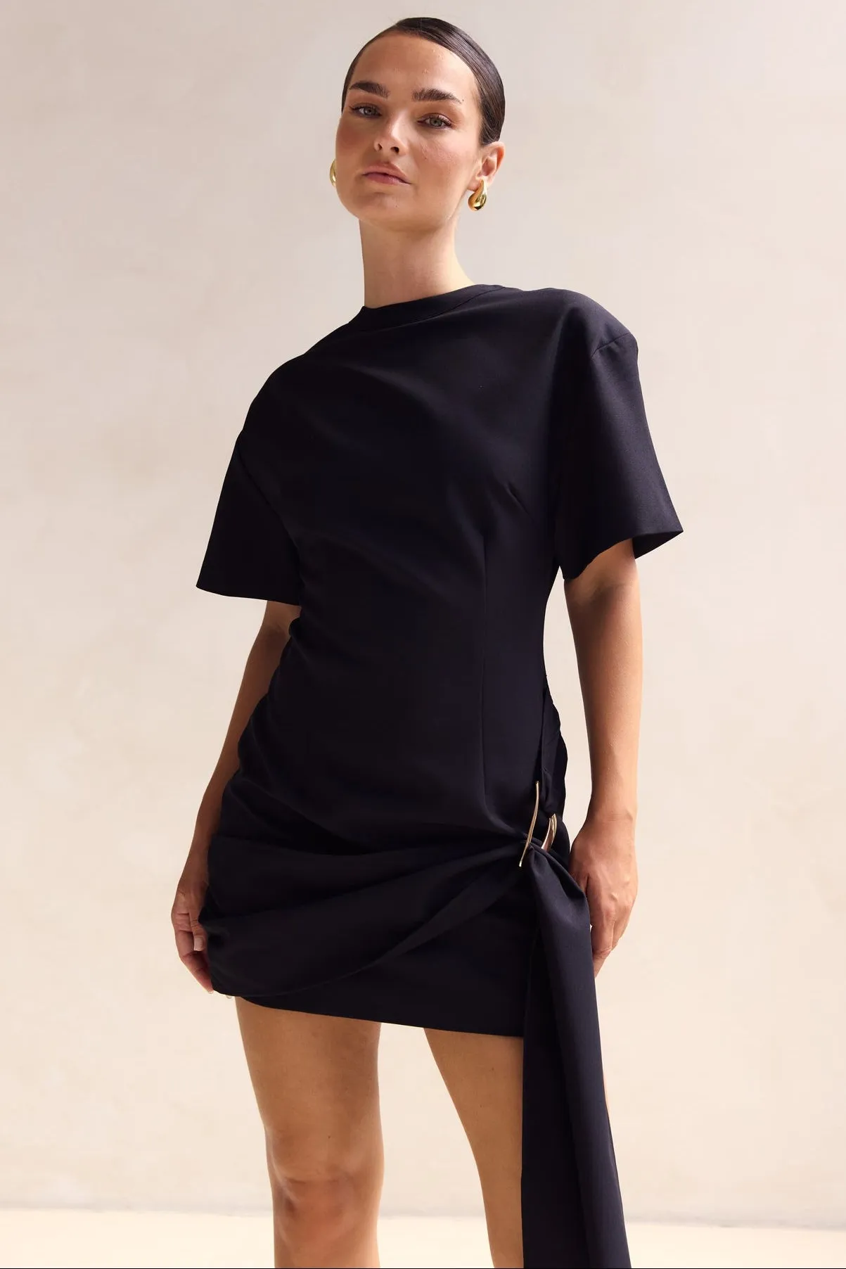 Cassidy Mini Dress (Black) sold by Runway Scout product image thumbnail 4