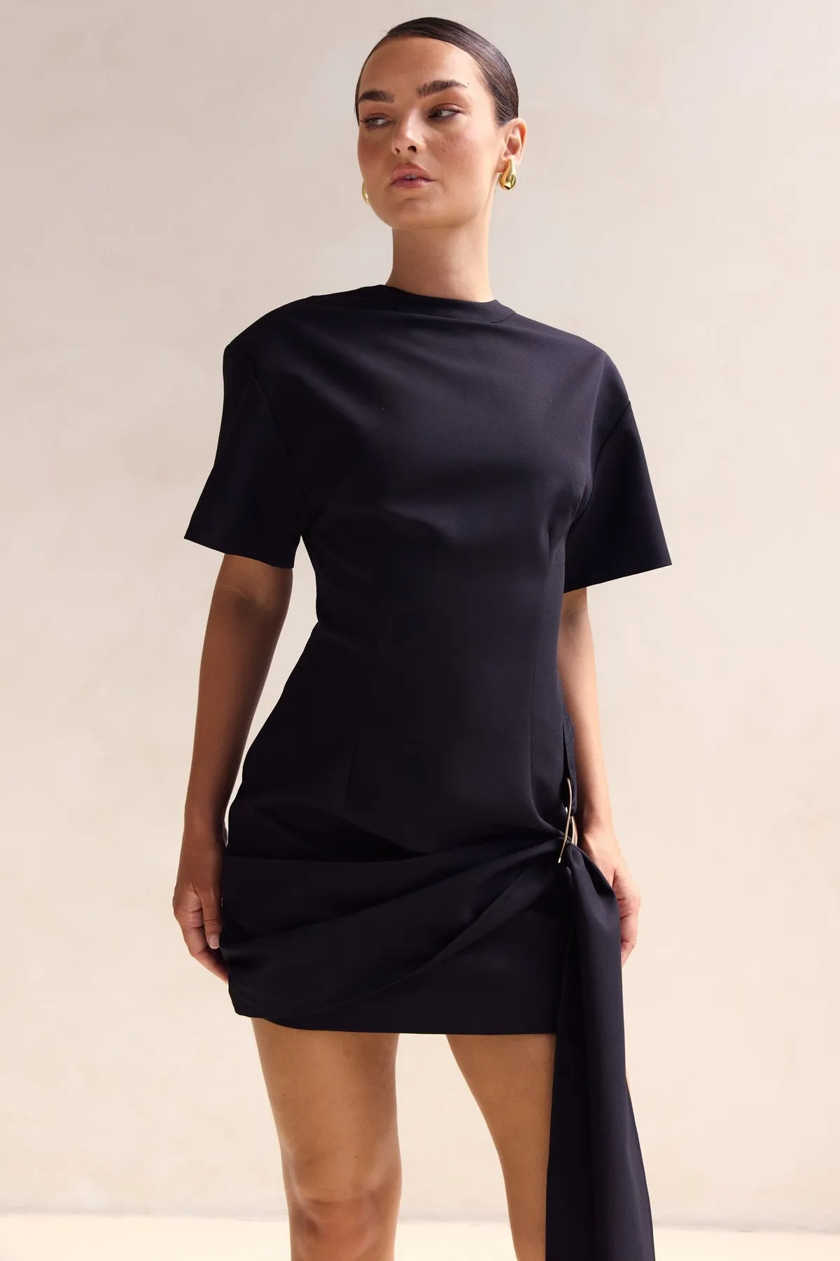 Cassidy Mini Dress (Black) sold by Runway Scout product image thumbnail 3