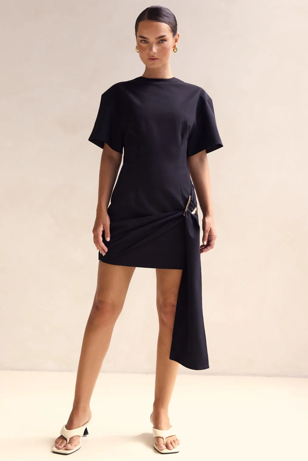 Cassidy Mini Dress (Black) sold by Runway Scout product image thumbnail 2