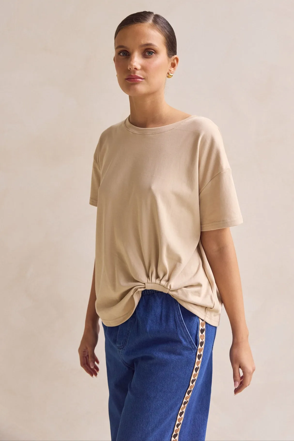 Nina Tee (Sand) sold by Runway Scout product image thumbnail 5