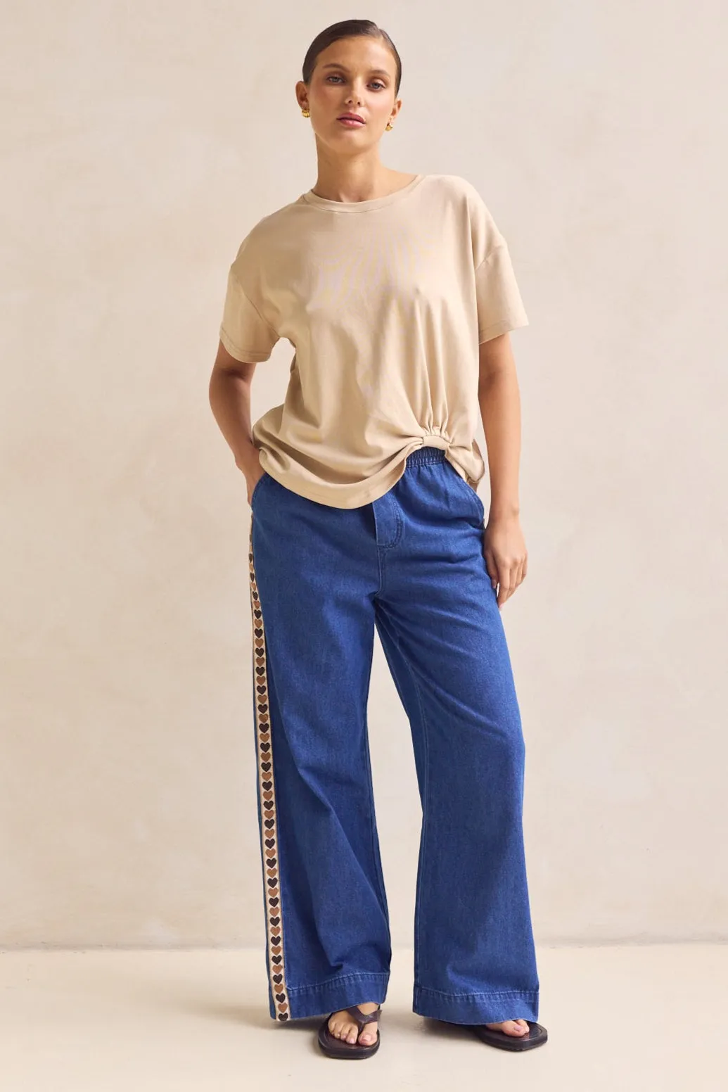 Nina Tee (Sand) sold by Runway Scout product image thumbnail 3