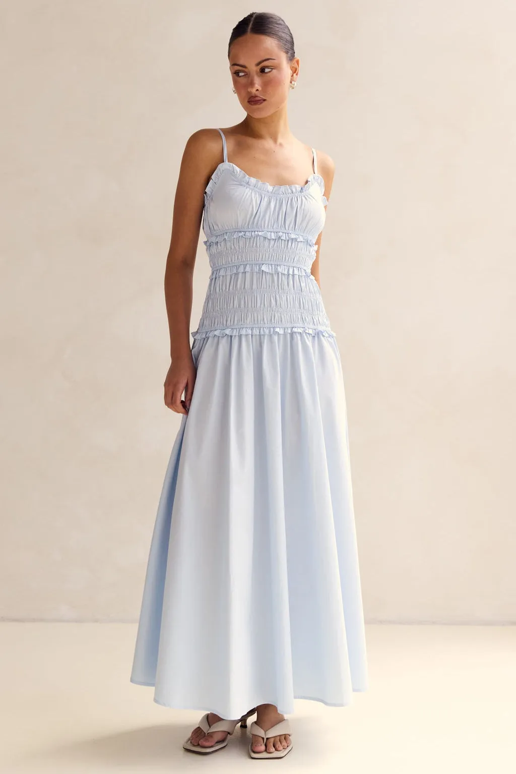 Brooke Maxi Dress (Blue) sold by Runway Scout product image thumbnail 5