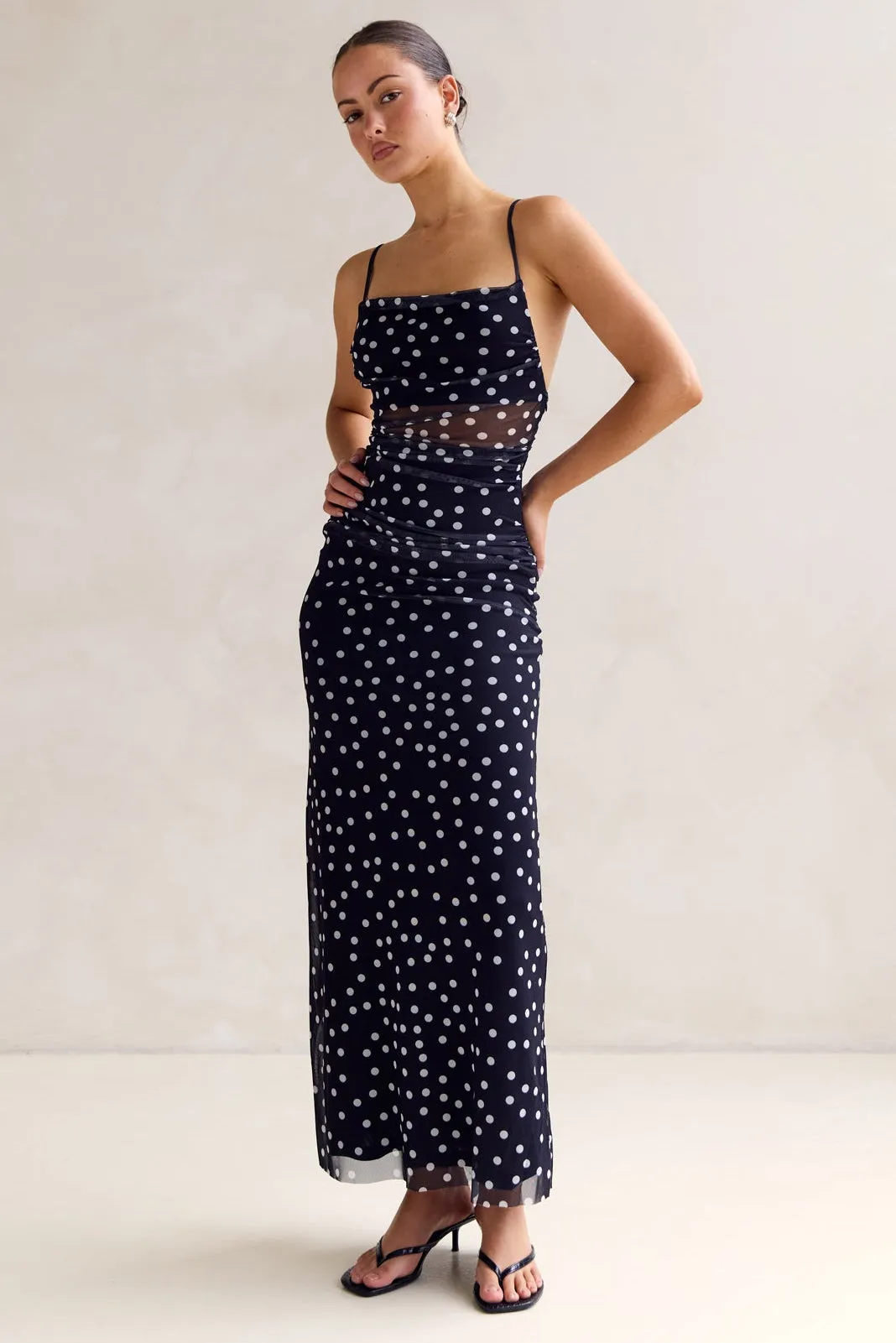 Annabelle Maxi Dress (Black) sold by Runway Scout product image thumbnail 5