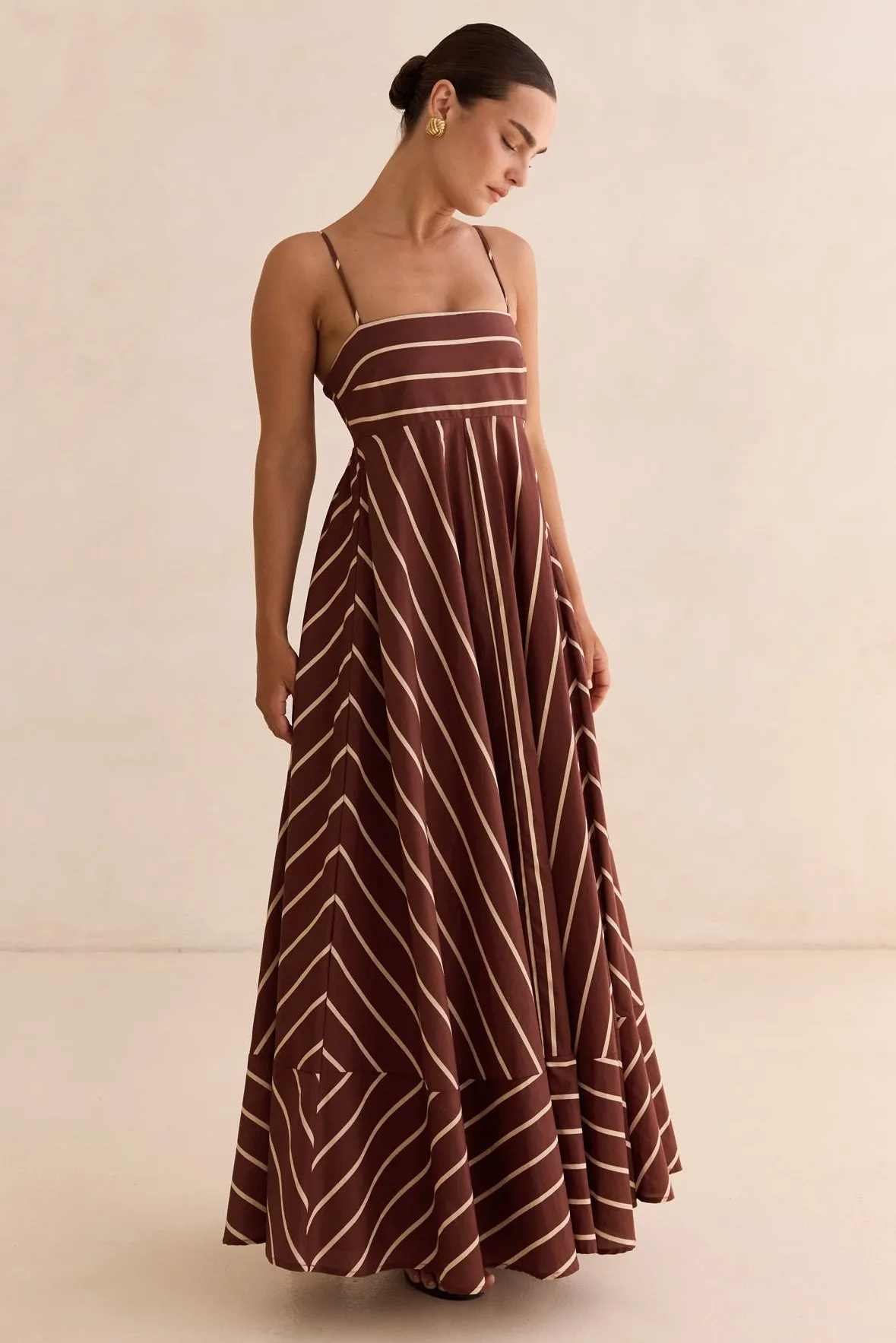 Lori Maxi Dress (Chestnut) sold by Runway Scout product image thumbnail 4