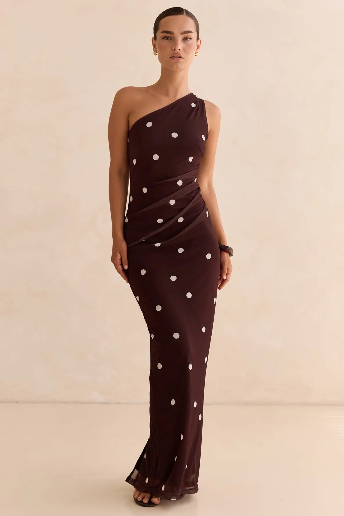Allira Maxi Dress (Chocolate) sold by Runway Scout product image thumbnail 2