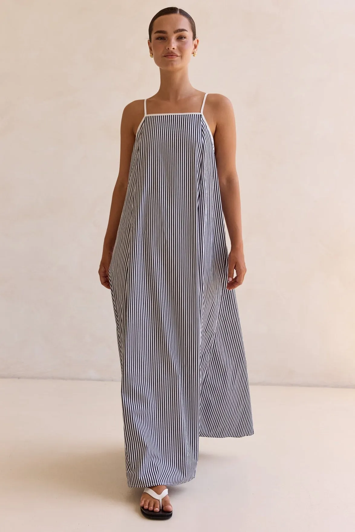 Mateo Maxi Dress (Black) sold by Runway Scout