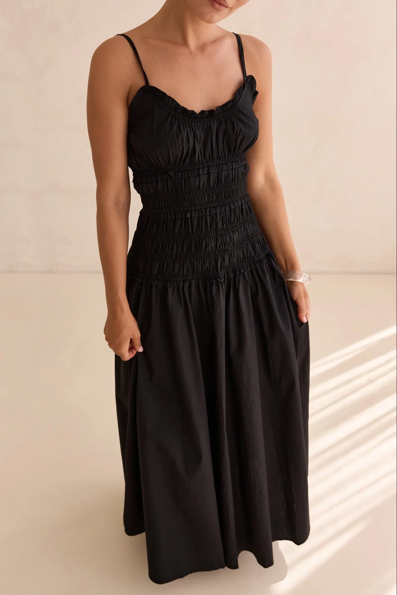Brooke Maxi Dress (Black) sold by Runway Scout product image thumbnail 3