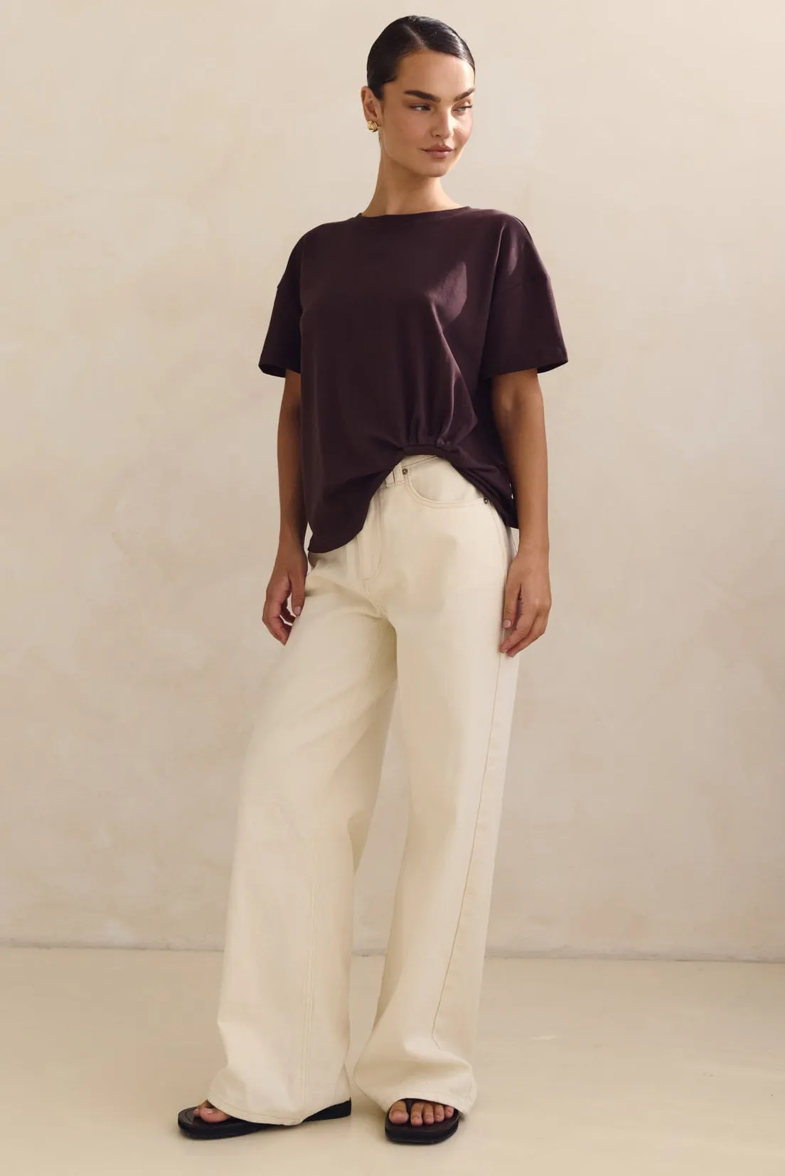 Nina Tee (Chocolate) sold by Runway Scout product image thumbnail 5