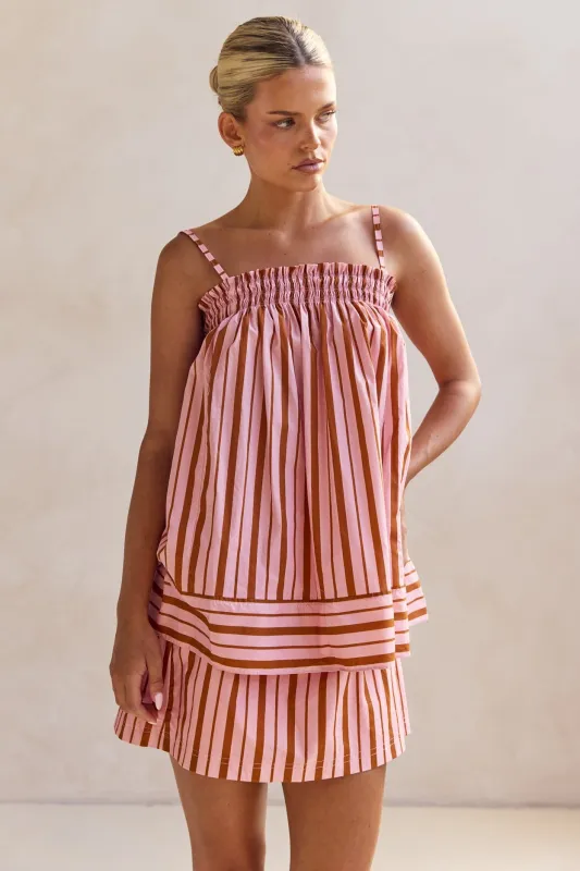 Mykayla Set (Pink) sold by Runway Scout