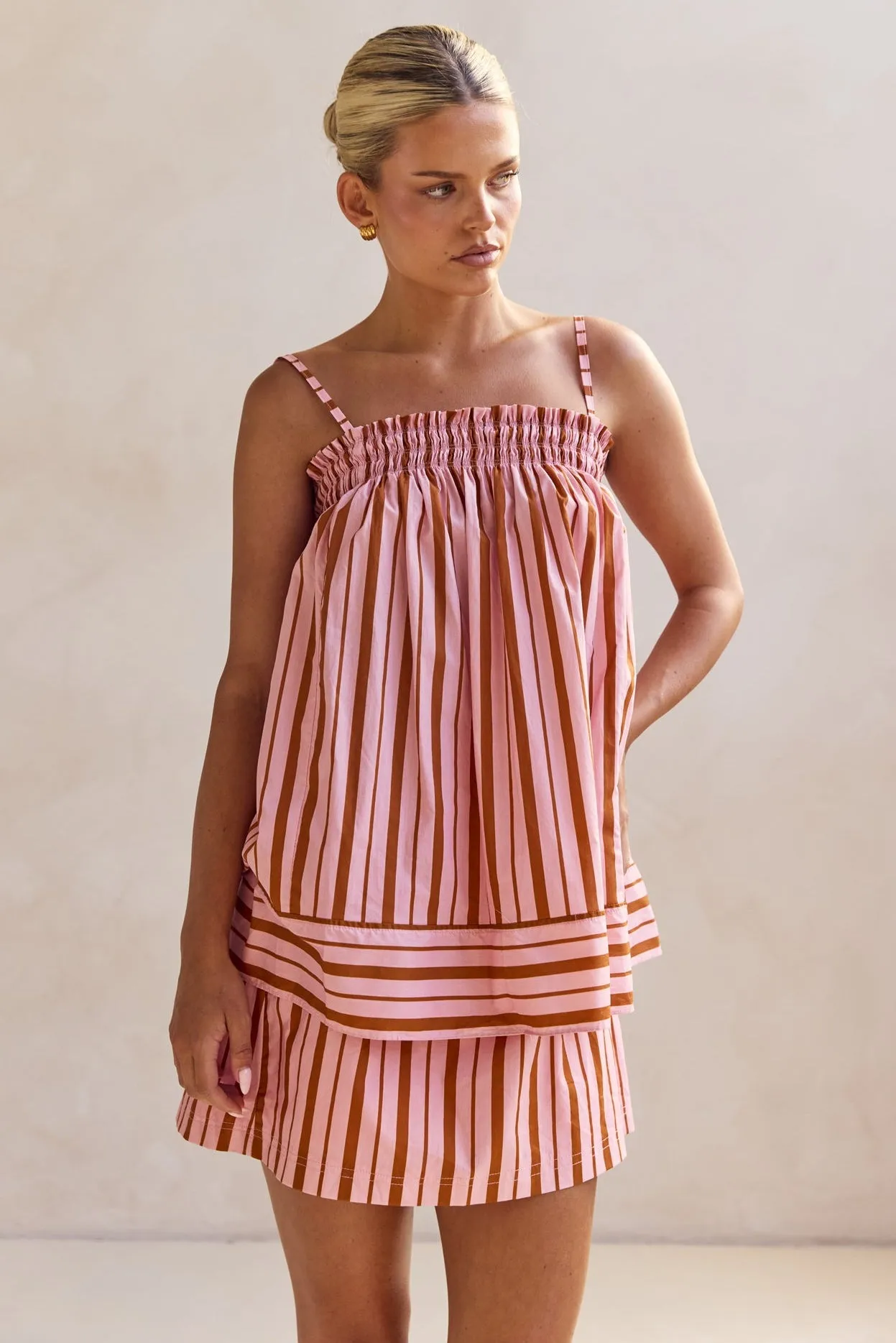 Mykayla Set (Pink) sold by Runway Scout