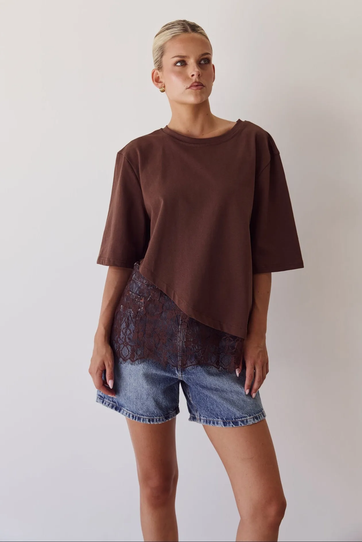 Ryker Top (Chocolate) sold by Runway Scout product image thumbnail 3