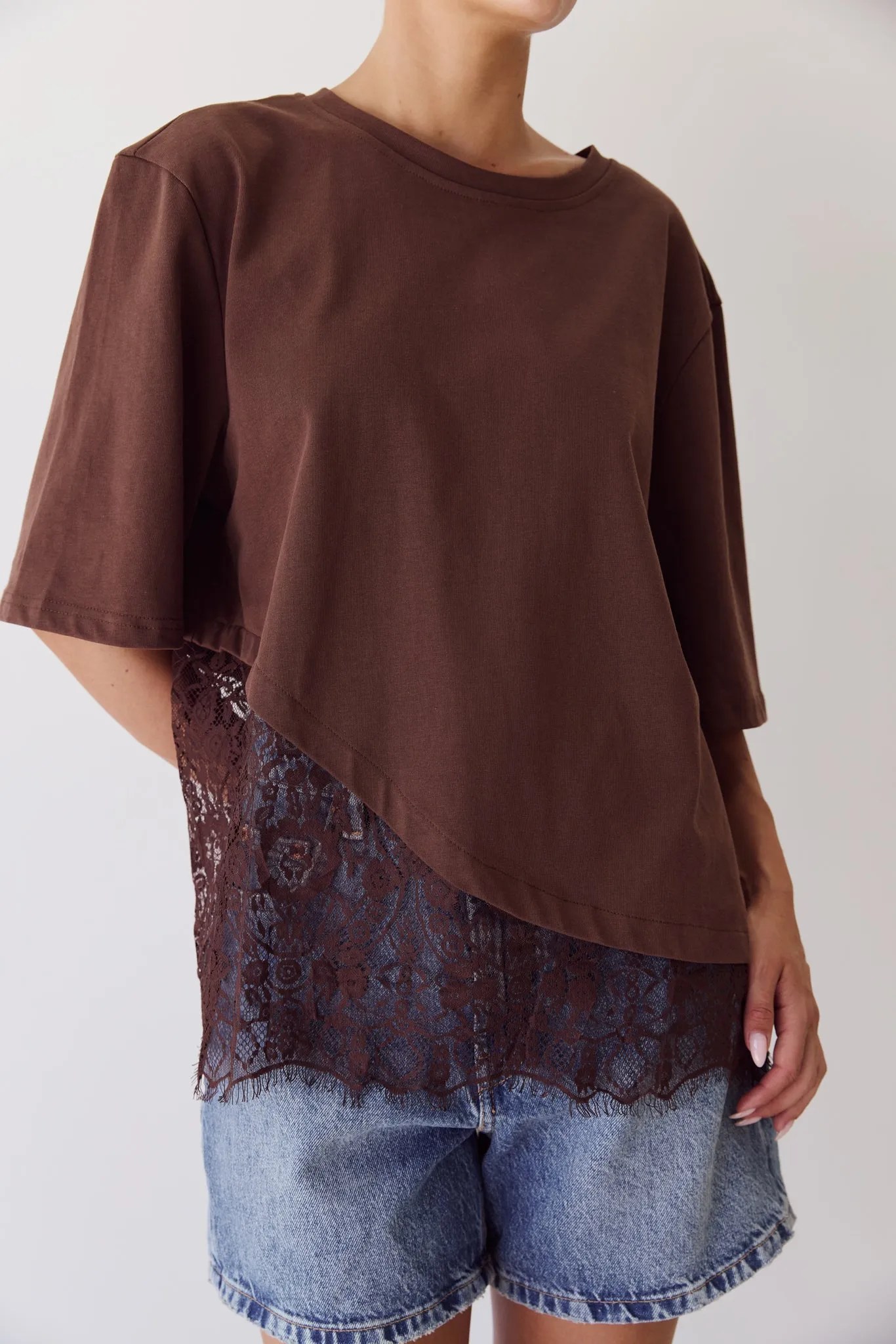 Ryker Top (Chocolate) sold by Runway Scout product image thumbnail 2