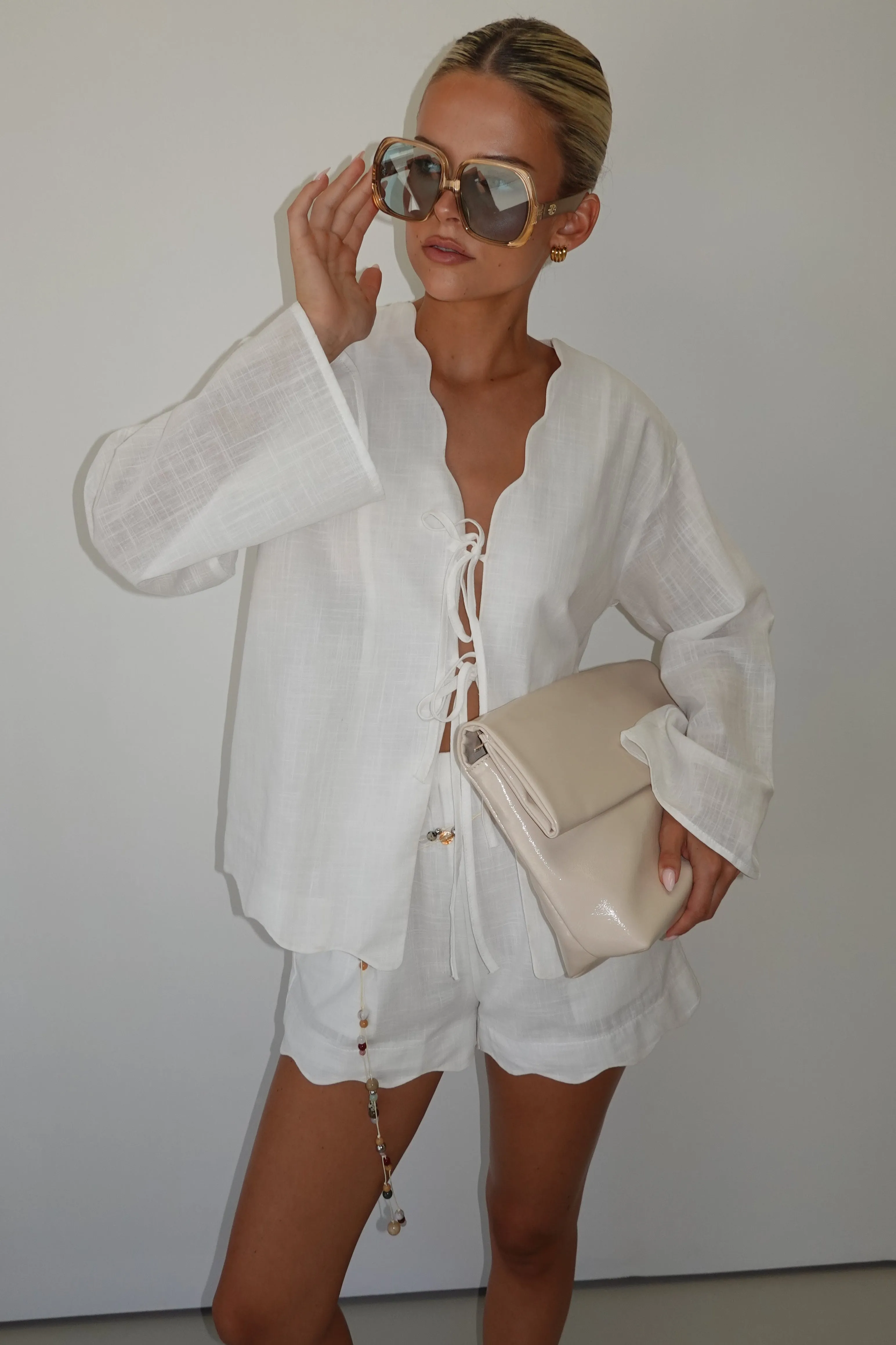Bridie Set (White) sold by Runway Scout product image thumbnail 3