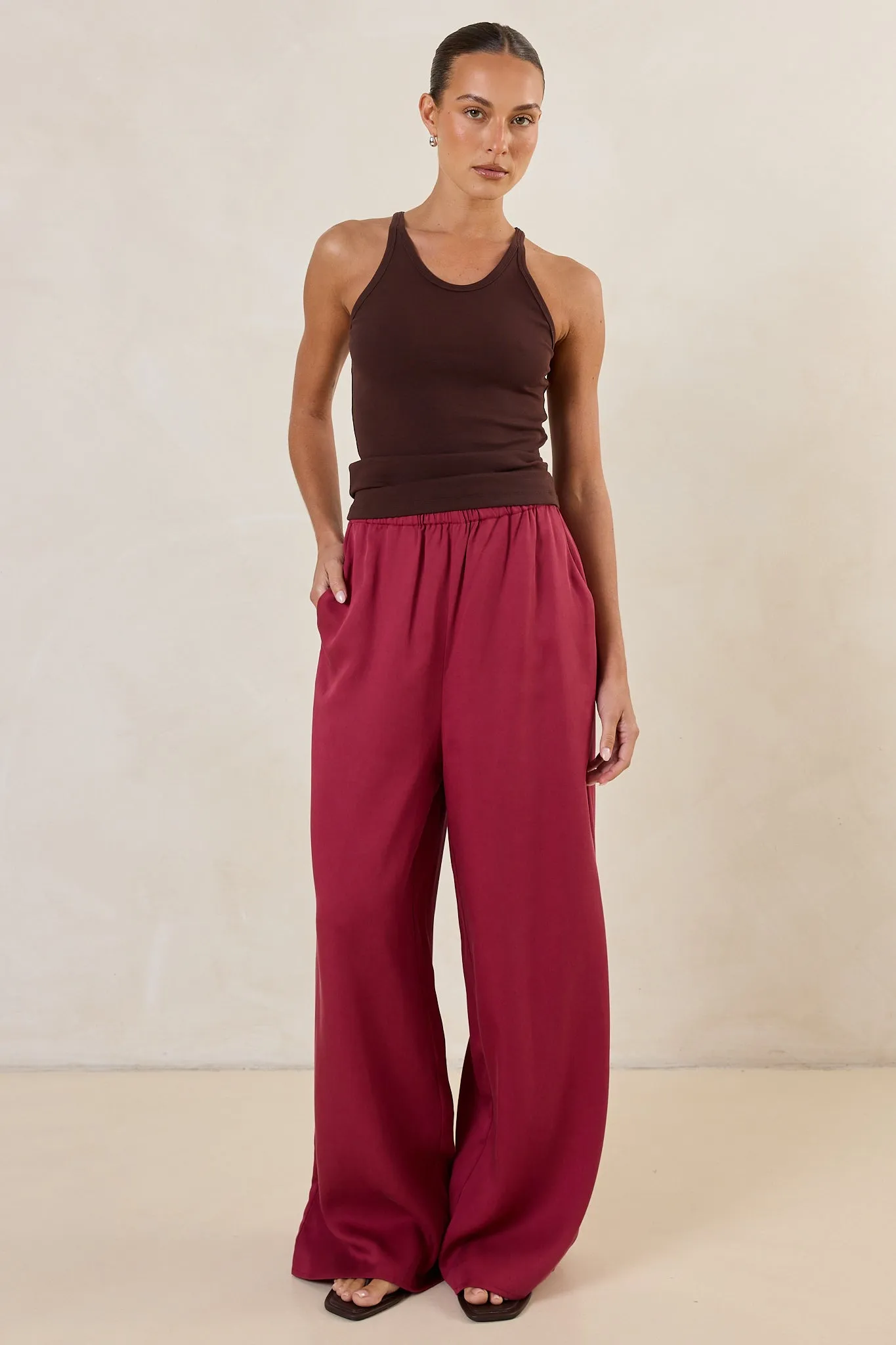 Raya Pant (Pomegranate) sold by Runway Scout product image thumbnail 3