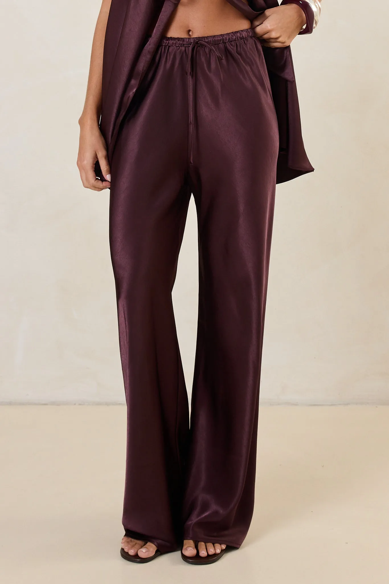 Ines Pant (Wine) sold by Runway Scout