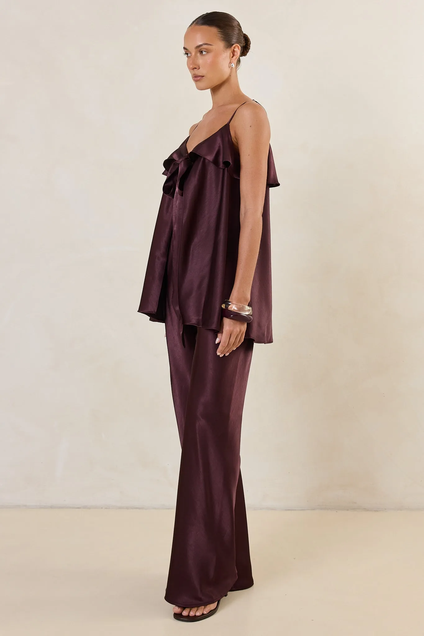 Ines Top (Wine) sold by Runway Scout product image thumbnail 5