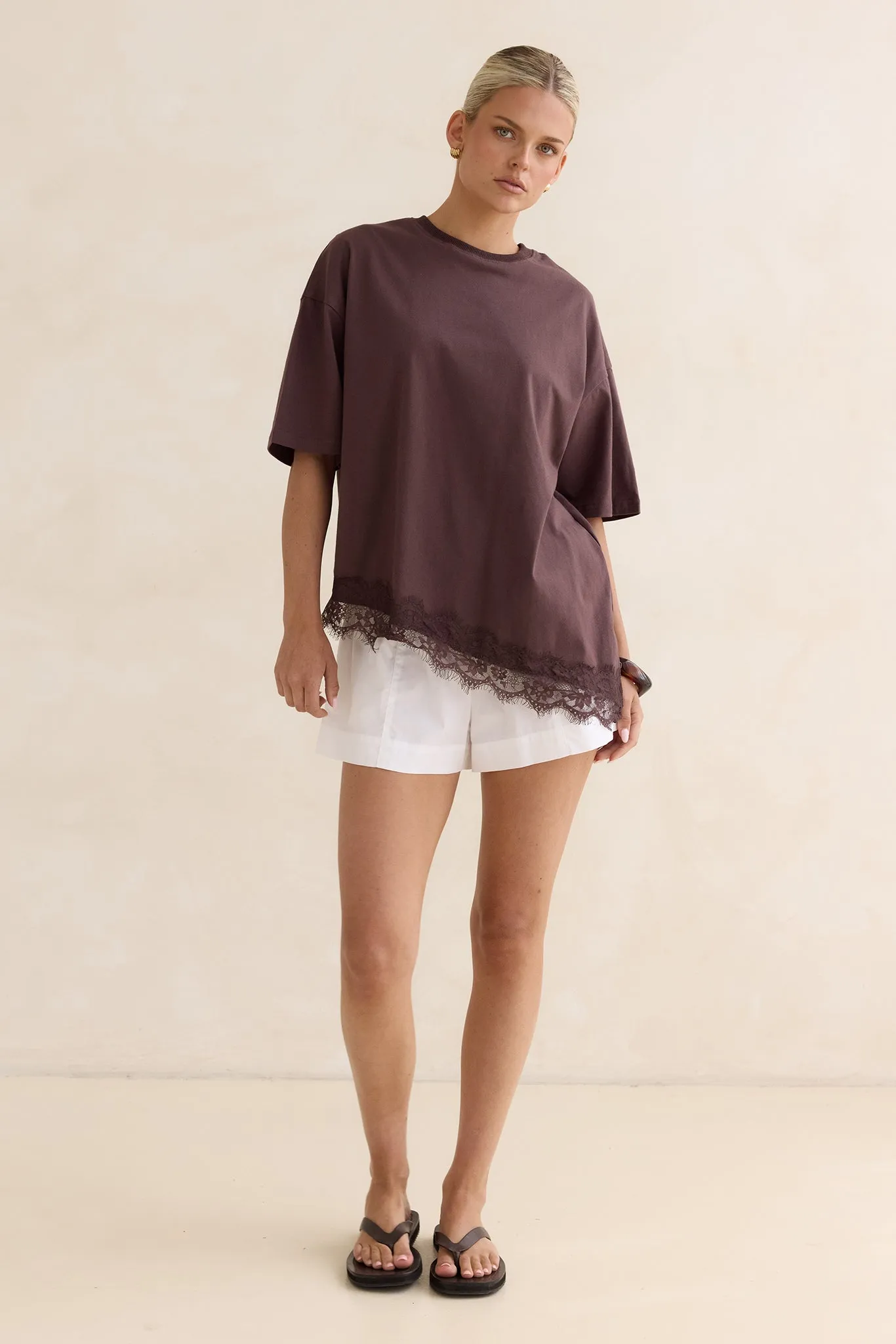 Nora Tee (Chocolate) sold by Runway Scout product image thumbnail 3