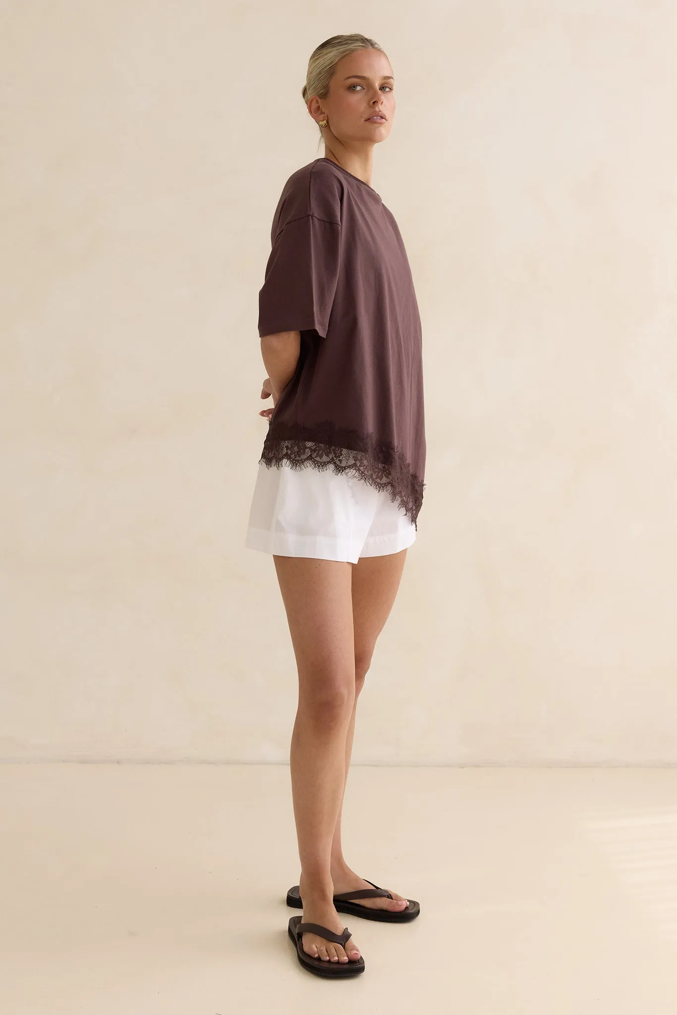 Nora Tee (Chocolate) sold by Runway Scout product image thumbnail 5