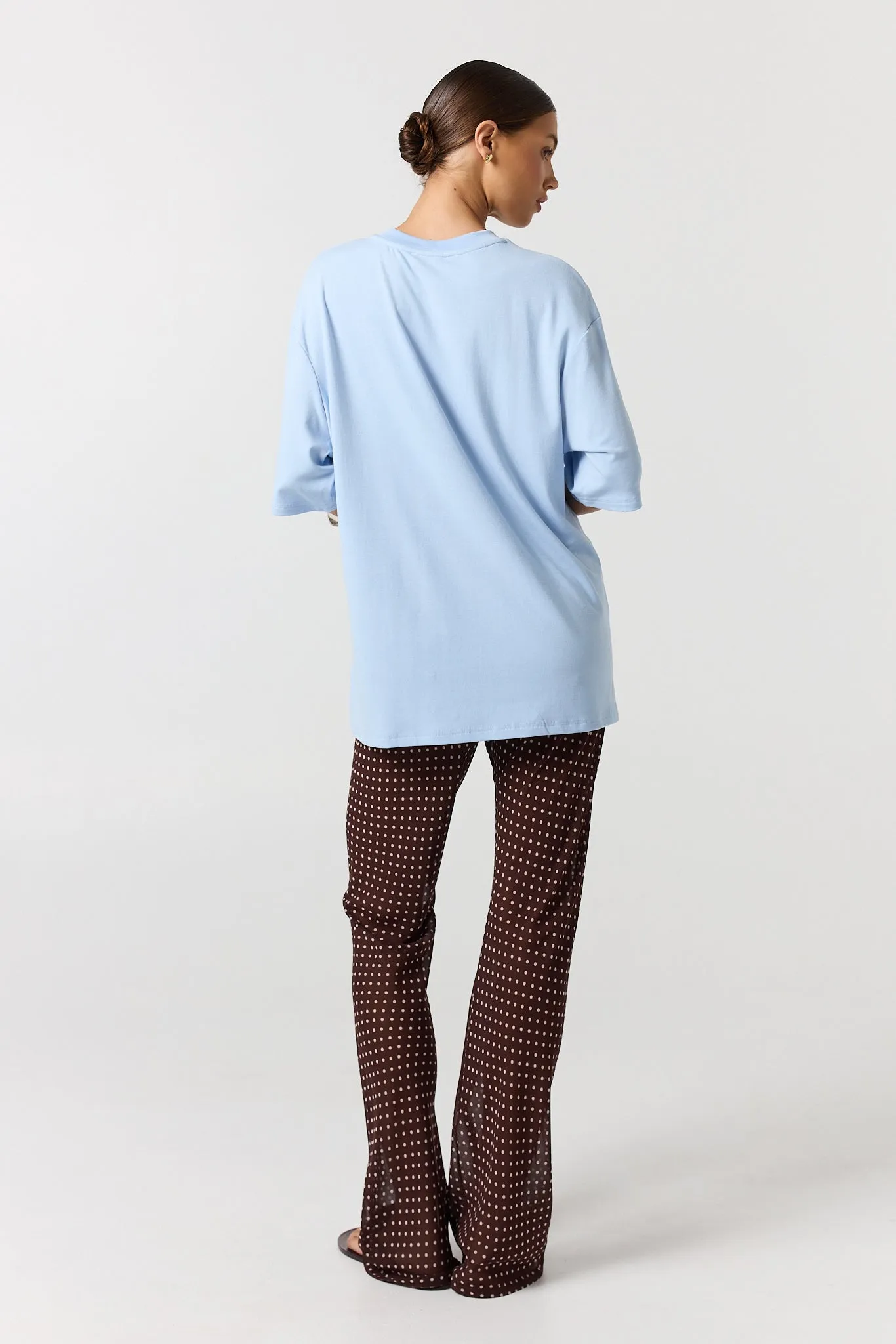 Zoe Pant (Choc Micro Polka) sold by Runway Scout product image thumbnail 4
