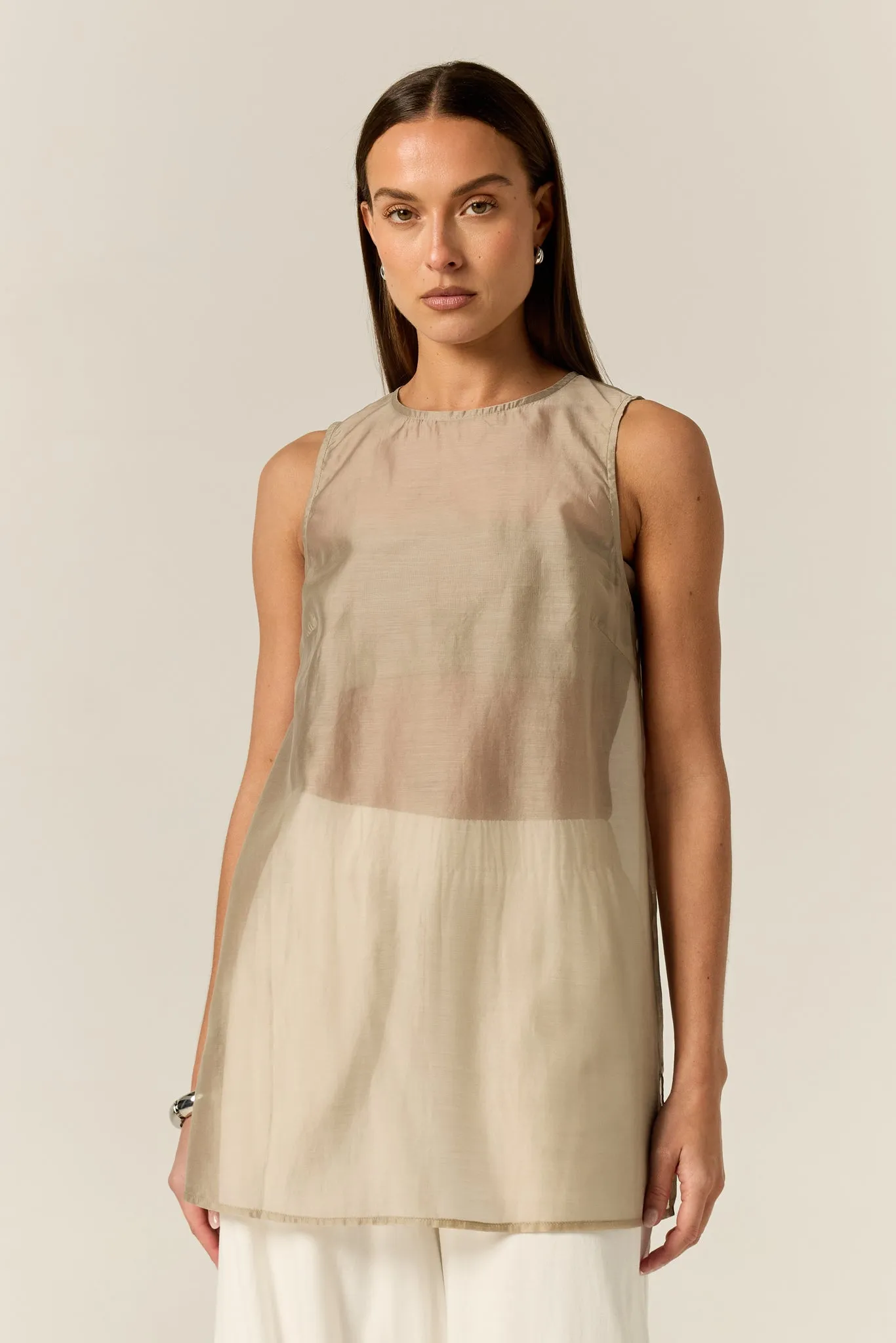 Wynn Tunic Top (Olive) sold by Runway Scout product image thumbnail 3