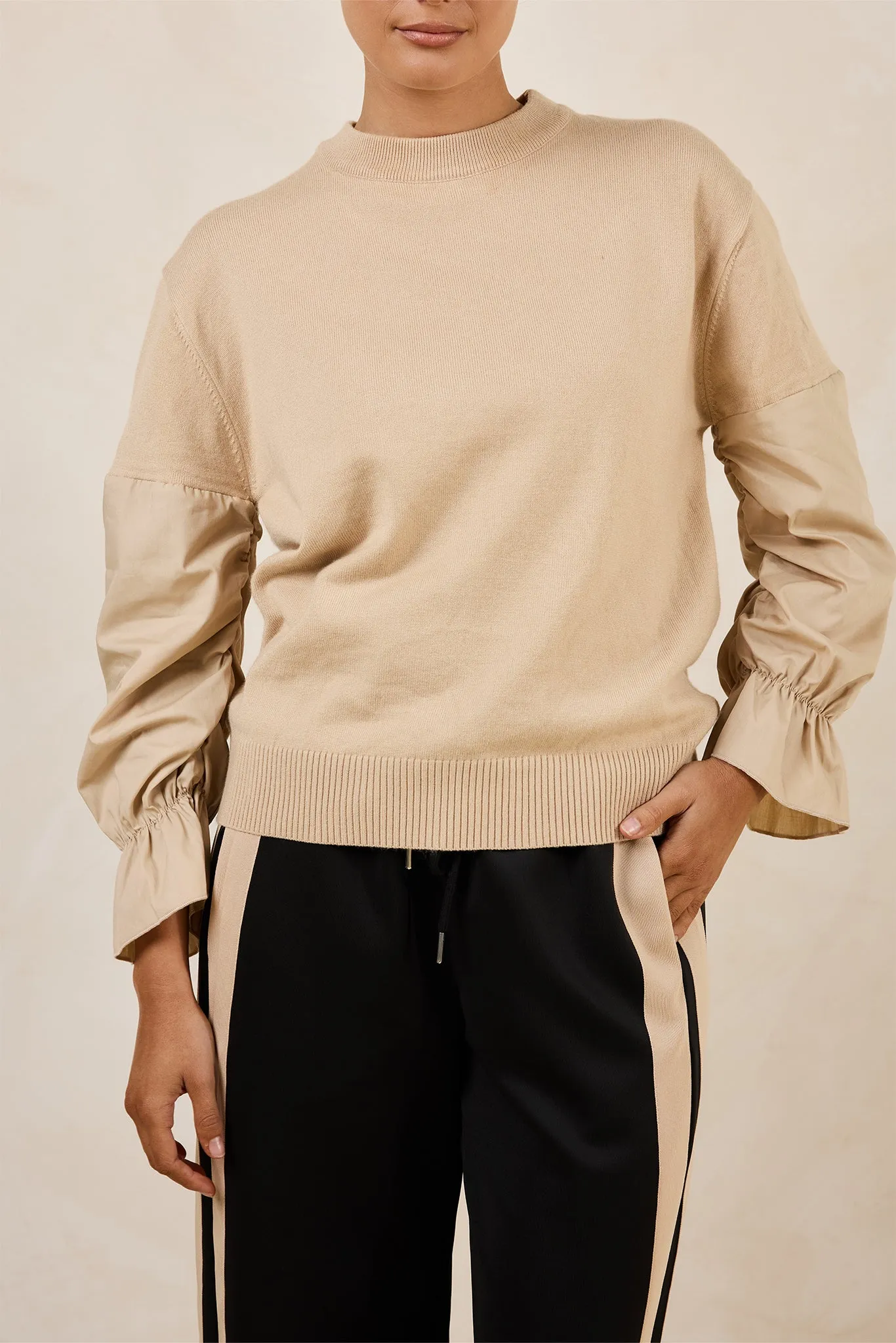 Maverick Top (Beige) sold by Runway Scout product image thumbnail 2