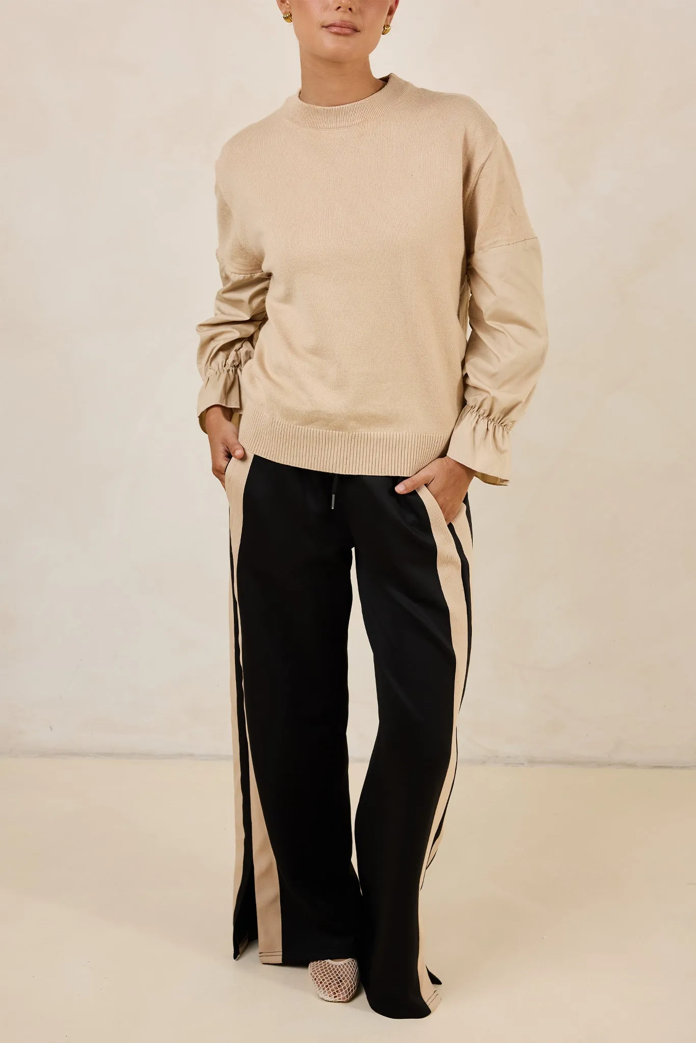 Maverick Top (Beige) sold by Runway Scout product image thumbnail 3