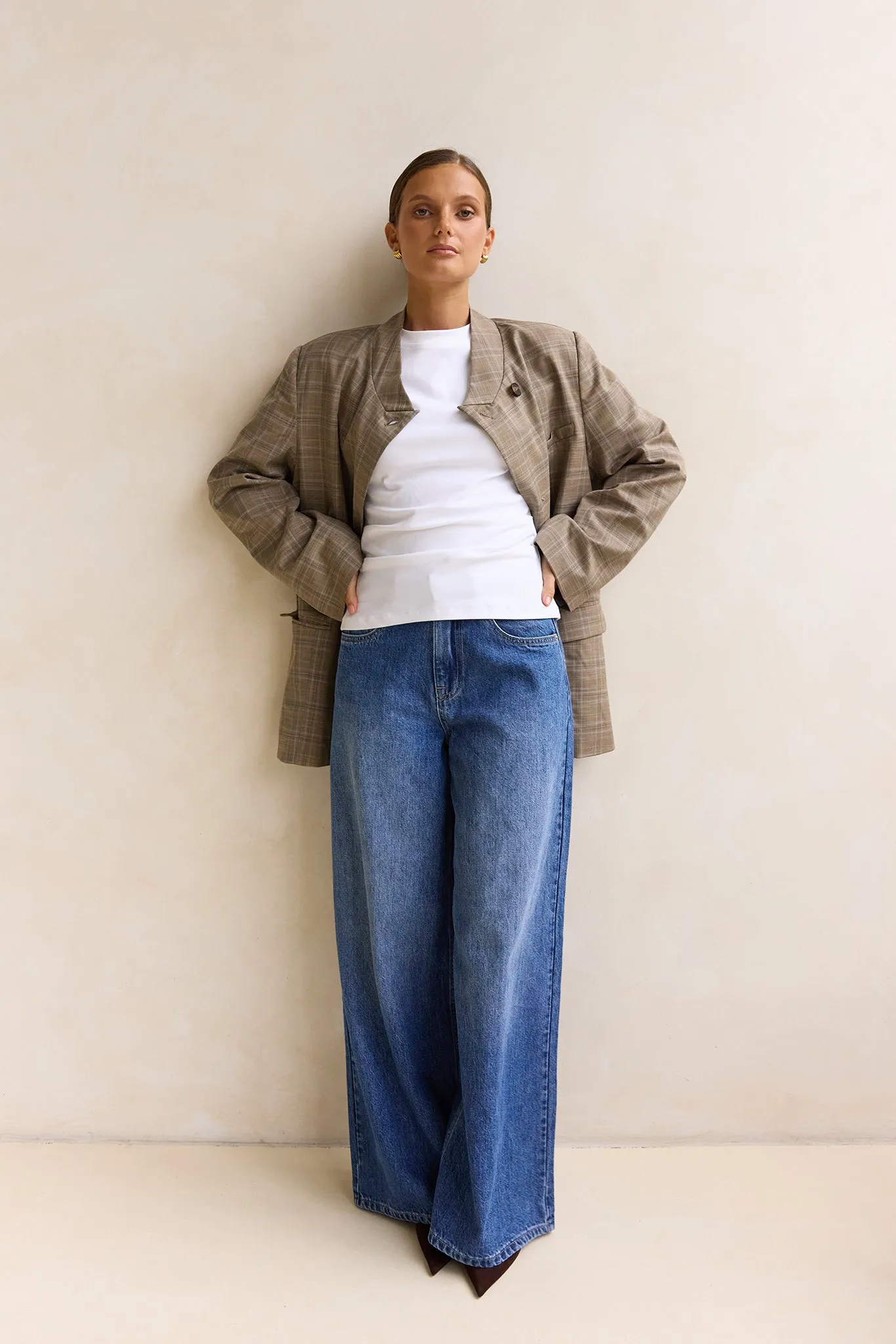 Rory Cinched Tee (White) sold by Runway Scout product image thumbnail 4