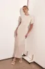 Isha Maxi Dress (Beige) sold by Runway Scout