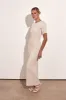 Isha Maxi Dress (Beige) sold by Runway Scout