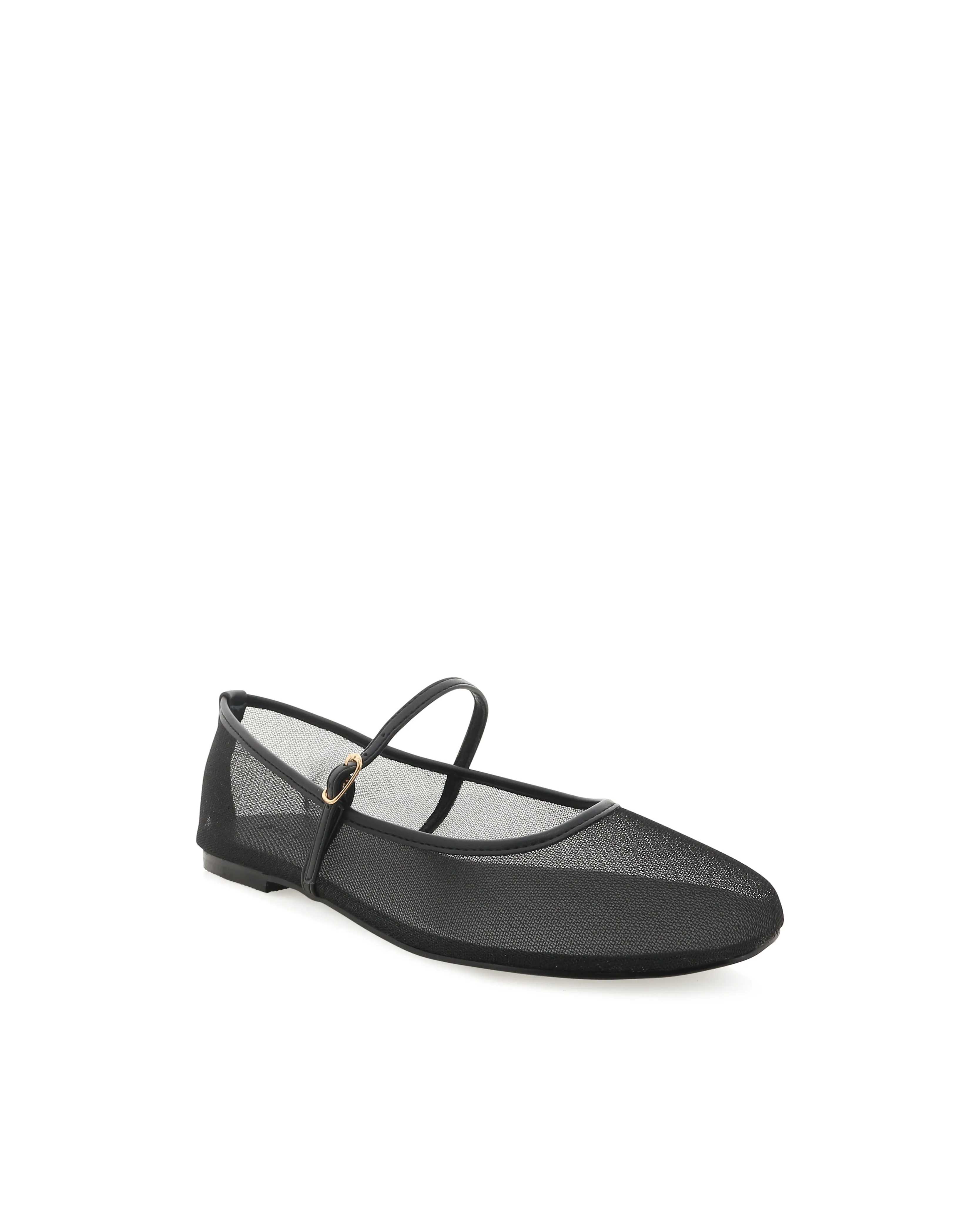 Gilda Flat (Black Mesh) sold by Runway Scout product image thumbnail 2