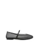 Gilda Flat (Black Mesh) sold by Runway Scout