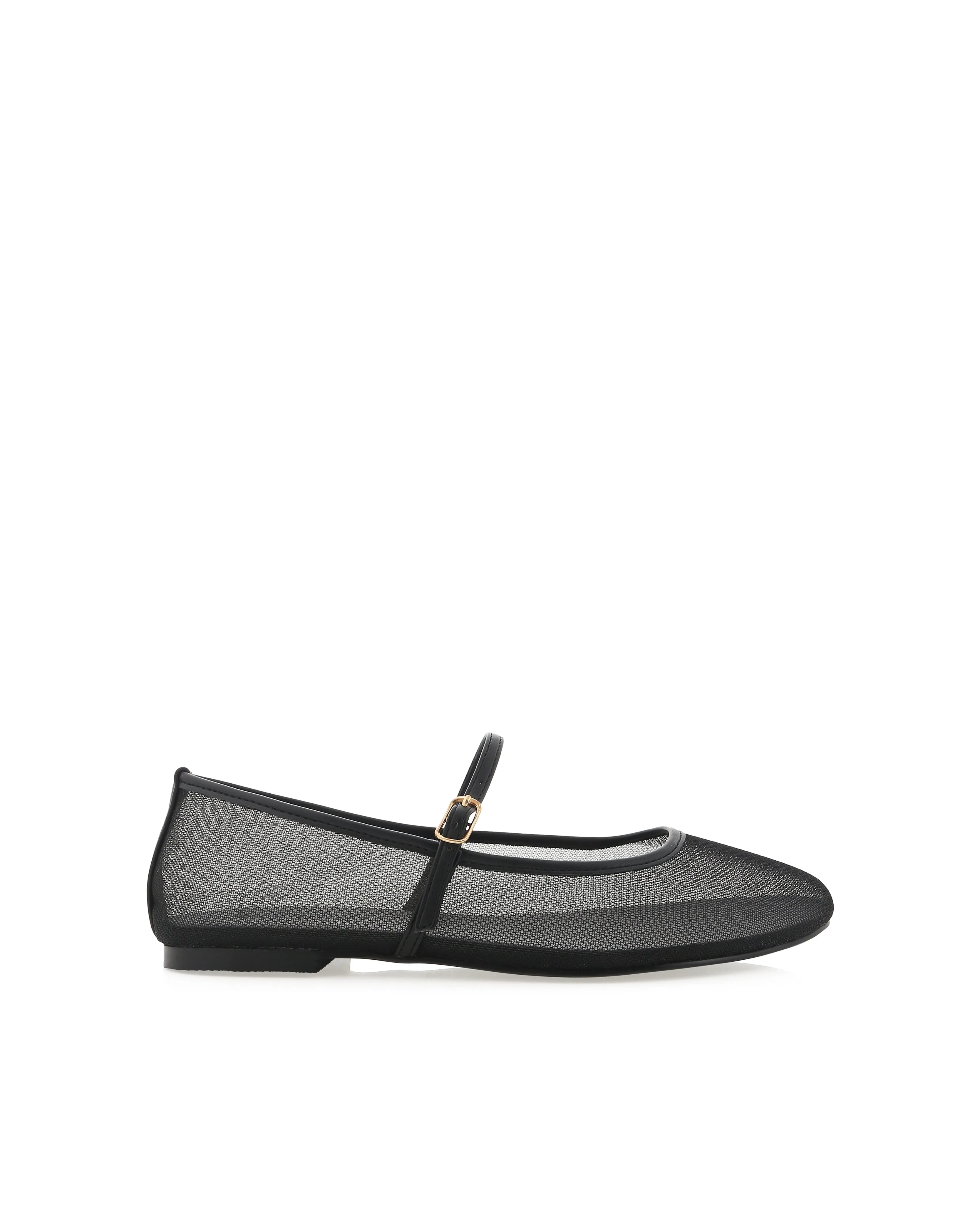 Gilda Flat (Black Mesh) sold by Runway Scout product image thumbnail 3