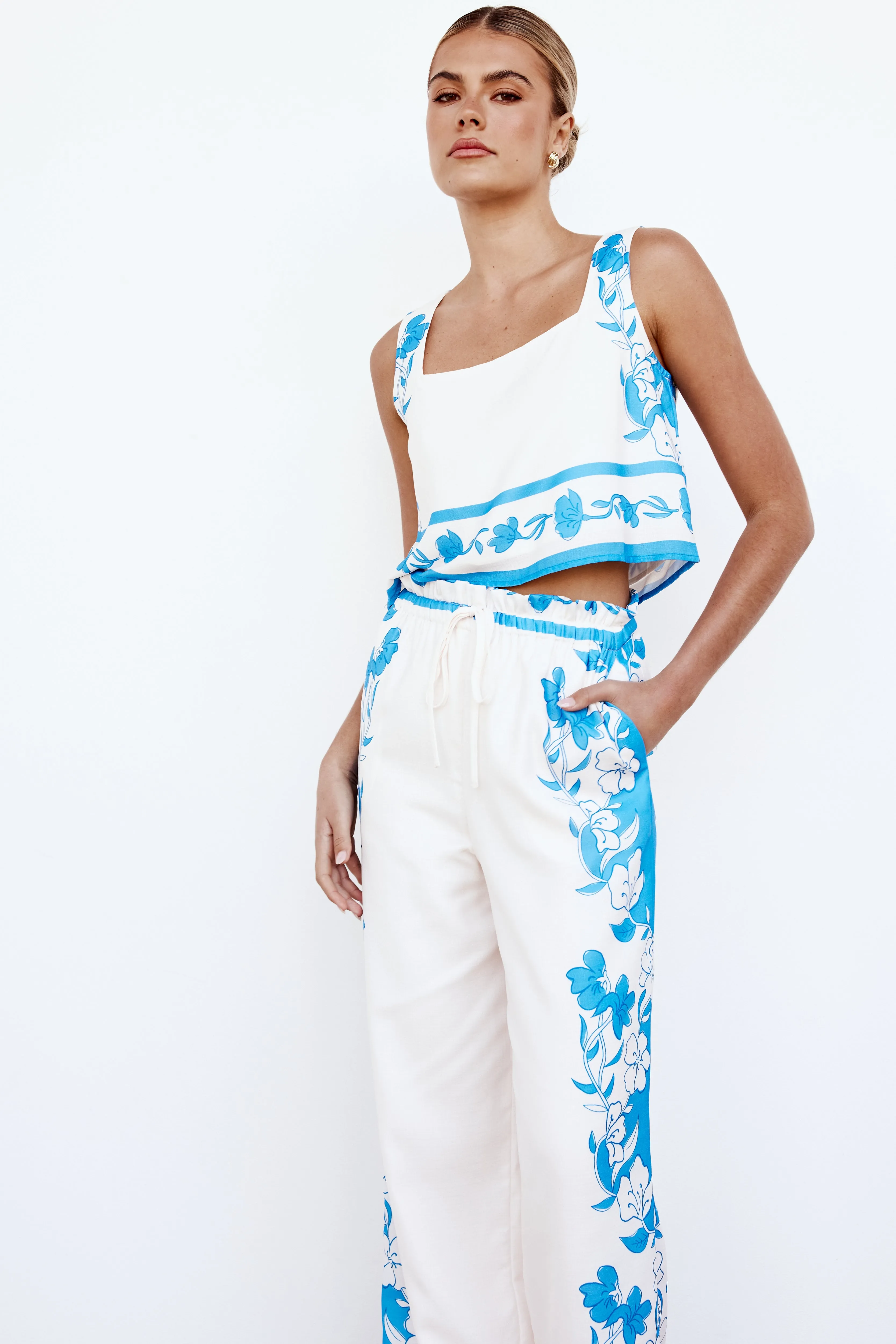 Fern Top (Blue) sold by Runway Scout product image thumbnail 3