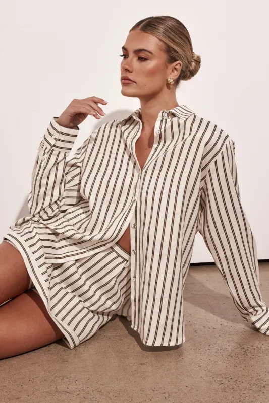 Olive Shirt (White) sold by Runway Scout