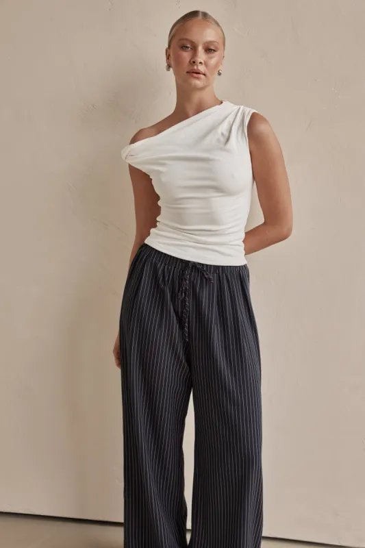 Aretha Top (White) sold by Runway Scout